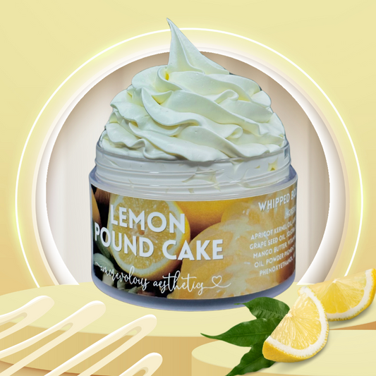 Lemon Pound Cake Whipped Body Butter