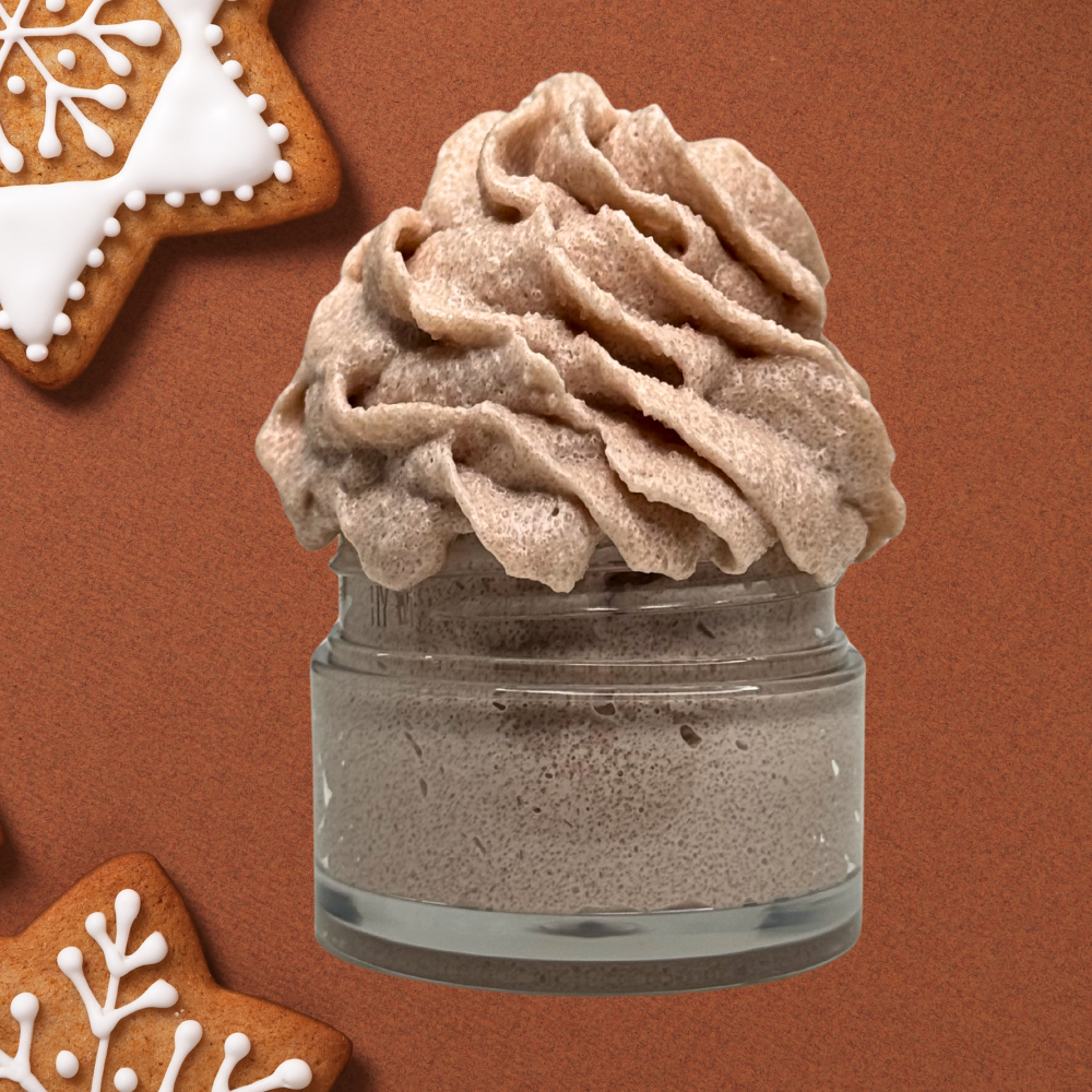Gingerbread Cookie Whipped Lip Scrub