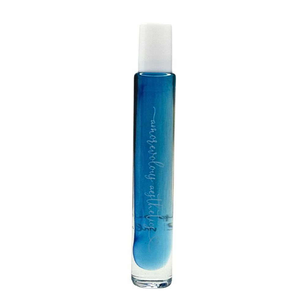 Blue Gummy Roll On Lip Oil