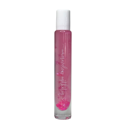 Pink Bubble Roll On Lip Oil