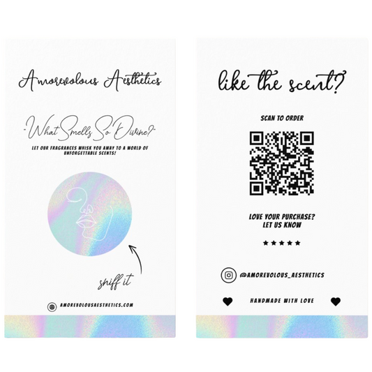 Fragrance Scent Card