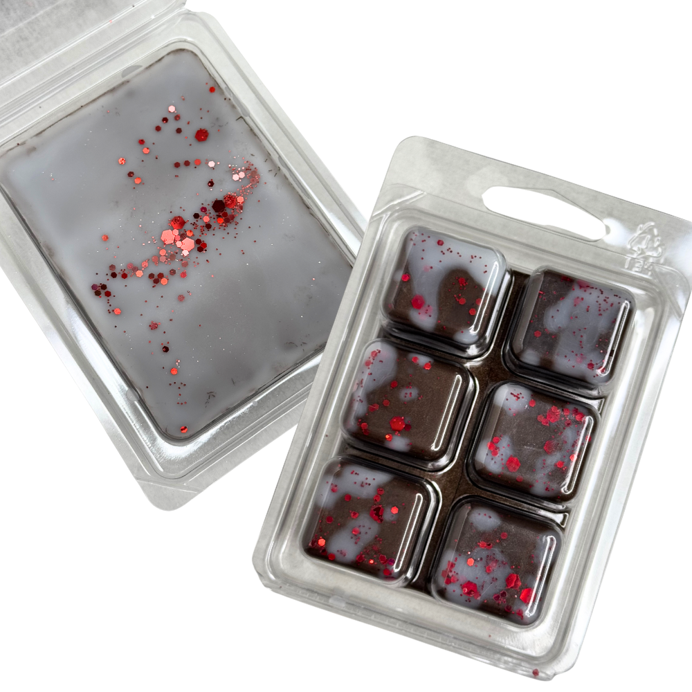 Raspberry Peppermint Bark Wax Melts