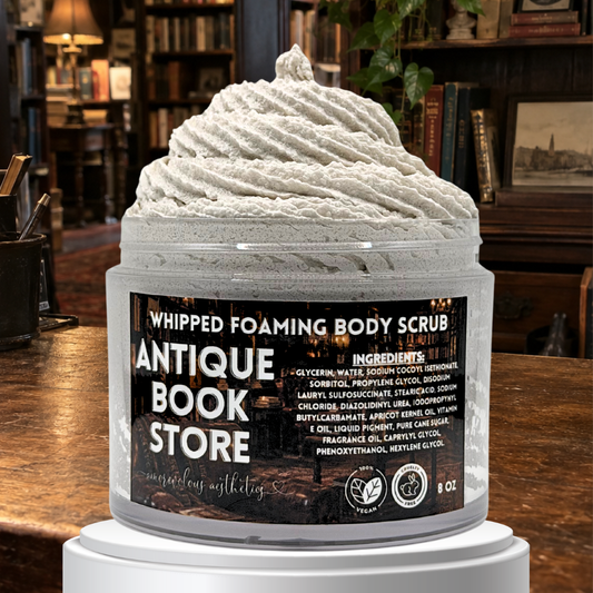 Antique Book Store Whipped Body Scrub