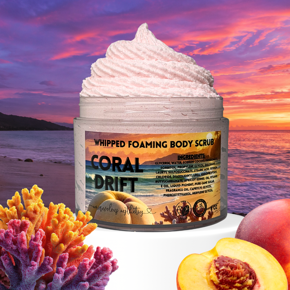 Coral Drift Whipped Body Scrub
