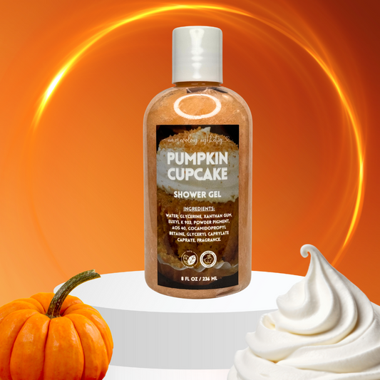 Pumpkin Cupcake Shower Gel