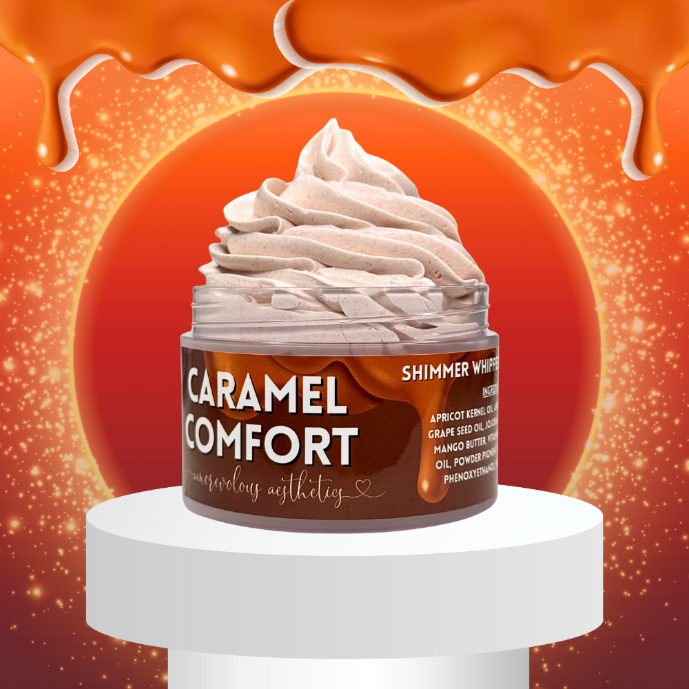 Caramel Comfort Whipped Shimmering Body Butter