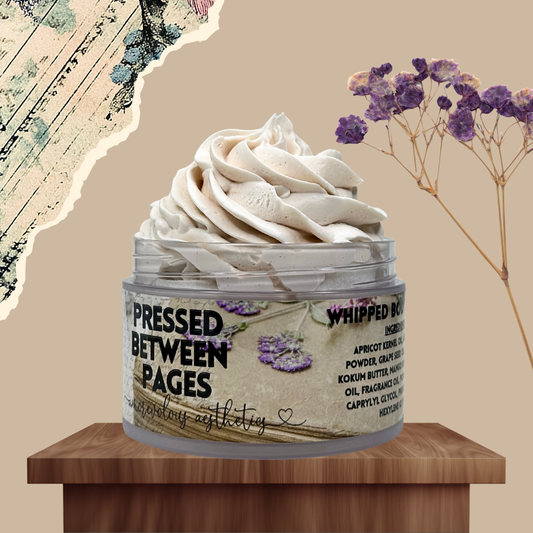 Pressed Between Pages Whipped Body Butter