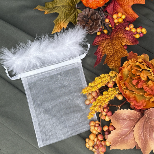 White Gift Bags - 24 Pack
