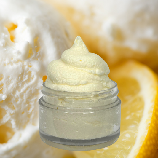 Lemon Custard Whipped Lip Scrub