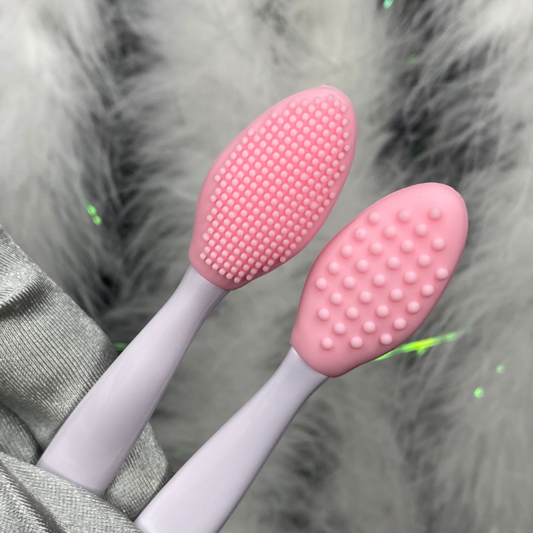 Duo Sided Silicone Lip Scrub Brush