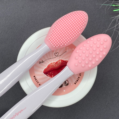 Duo Sided Silicone Lip Scrub Brush