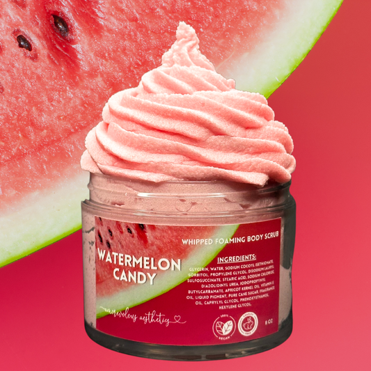 Watermelon Candy Whipped Body Scrub